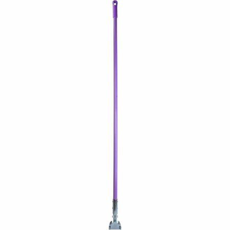 SPARTA Dust Mop Handle, Figerglass, 60", Purple 362113EC68