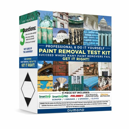 DUMOND Complete Paint Removal Test Patch Kit TPK01