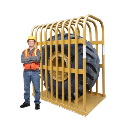 Ken-Tool Earthmover Tire Inflation Cage, 10-Bar 36011