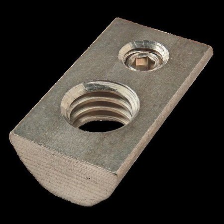 80/20 Roll-In T-Nut With Set Screw, 5/16-18 3608