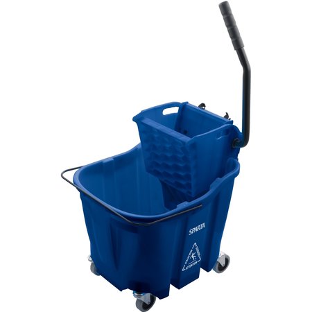 CARLISLE FOODSERVICE Mop Bucket Combo Down Press, 35qt 8690414