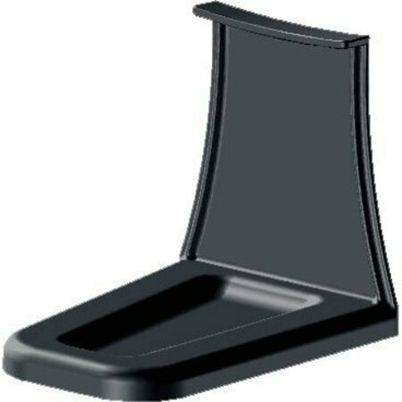 SAN JAMAR Classic Soap Dispenser Drip Tray Black SDTN100BK