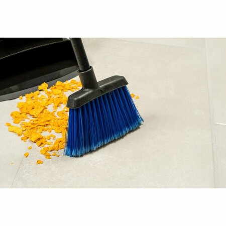 DUO-SWEEP Duo-SweepÂ® Flagged Light Industrial Broom Head, 4 in L Bristles, Handle Not Included L Handle 4685314