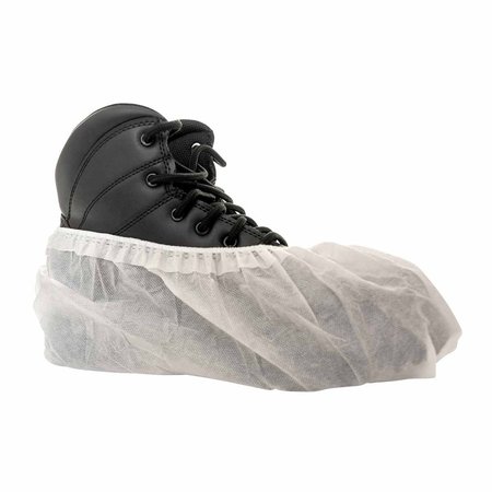 International Enviroguard Shoe Cover, White, L, PK300 3701