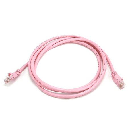 Monoprice Ethernet Cable, Cat 5e, Pink, 5 ft. 3712