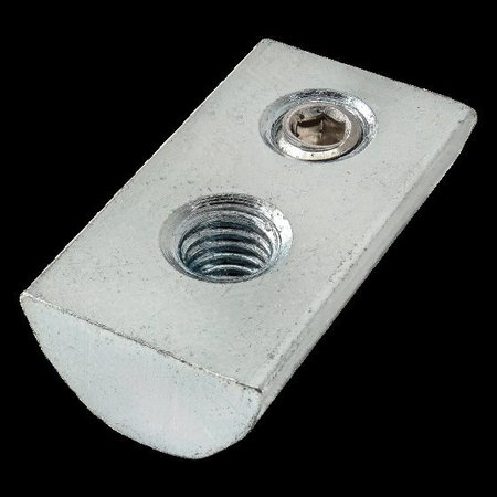 80/20 Zinc 10-32 Drop-In T-Nut W/Set Screw 15S 3781