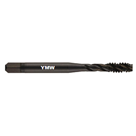 YMW TAPS Spiral Flute Tap, 3/8"-24, 4 Flutes 384033