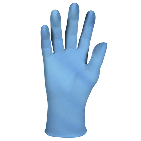 Kimberly-Clark KleenGuard G10, Disposable Gloves, 2.00 mil Palm, Nitrile, Powder-Free, XL, 100 PK, Blue 38518