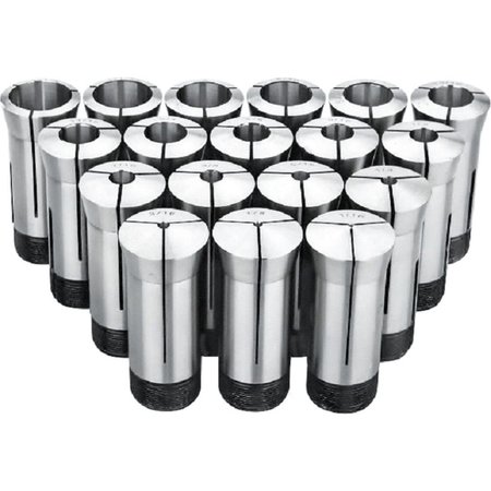 Hhip 1/16 To 1-1/16" By 32Nds 33 Piece 5C Collet Set 3900-0014