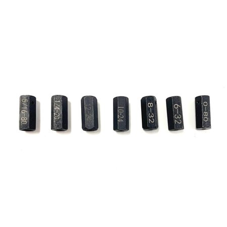 Hhip 7 Piece Replacement Adapters For Mini E-Z Hand Tapper 3900-0253