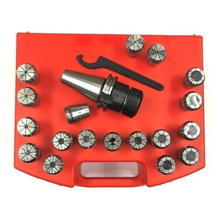 HHIP ER-32 CAT40 V-Flange Spring Collet Chuck Set 3900-4029