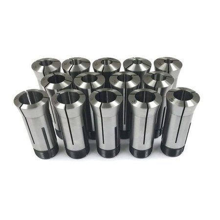 HHIP 14 Piece 5C 12-25mm By 1mm Collet Set 3903-0014