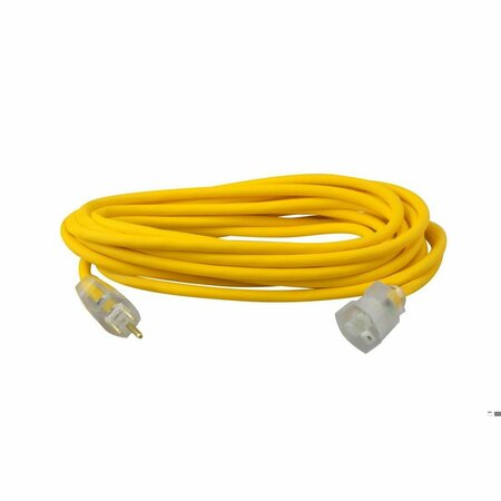 SOUTHWIRE Extension Cord, SJEOOW, 25 ft 14/3, Lit/End 1487SW0002