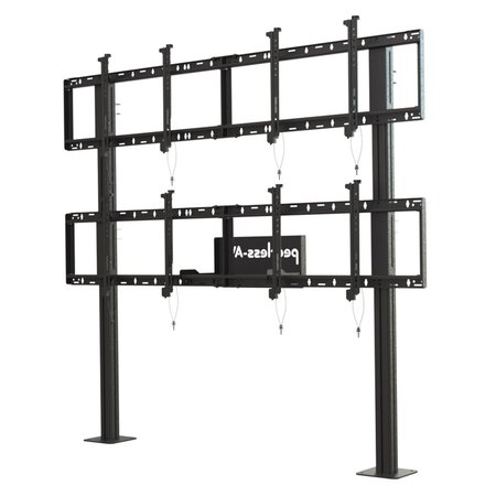 Peerless TV Wall Mount, For Televisions, Black DS-S560-2X2