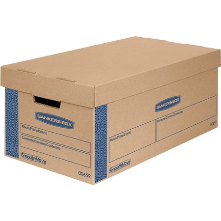 Smoothmove Moving Box, 24x12x10 in, PK8 0065901