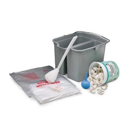 ALLEGRO INDUSTRIES Dry Soap Respirator Cleaning Kit - Canad 4001-R