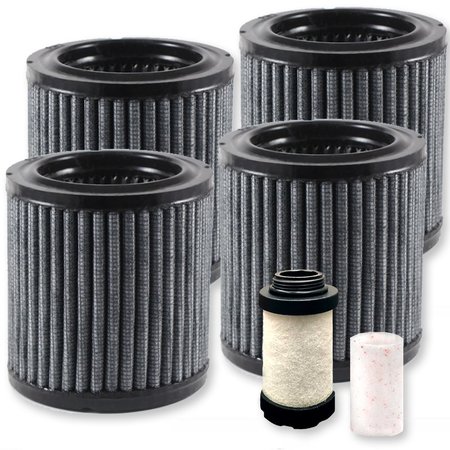 Airsept A/C Charcoal Filter, 4-3/4" H x 4-1/4" W 40010