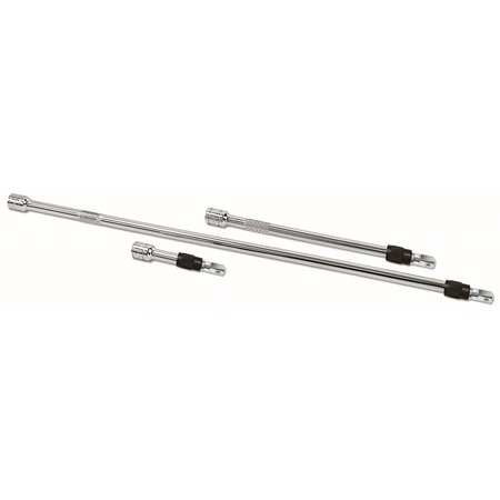 SK PROFESSIONAL TOOLS Drive Chrome 3 pc Extension Set, 1/2 40210