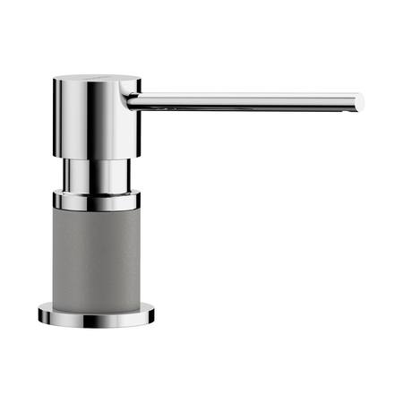 BLANCO Lato Soap Dispenser - Chrome/Metallic Gray 402305