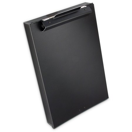 Zoro Select 8-1/2" x 11" Portable Storage Clipboard 1-1/2", Black 21117