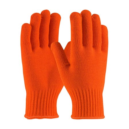 PIP Hi-Vis Cold Protection Gloves, Acrylic Lining, L, 12PK 41-013L
