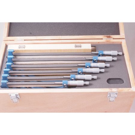 Hhip 6-12" 6 Piece C-Type Micrometer Set 4200-0167