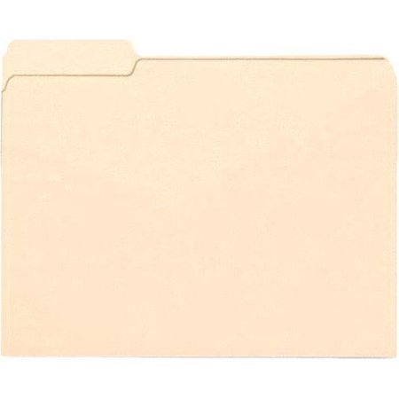 Zoro Select Manila File Folder, Letter, 1/3Cut, PK100 NAT00836