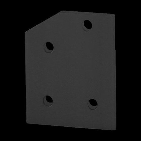 80/20 Angle Joining Plate, 30 Deg 4 Hole 15S 4331-BLACK