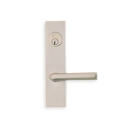 OMNIA LH 368 Lever 4000 Plate Storeroom 234BS Mortise Lock Satin Chrome 4368EW00L3