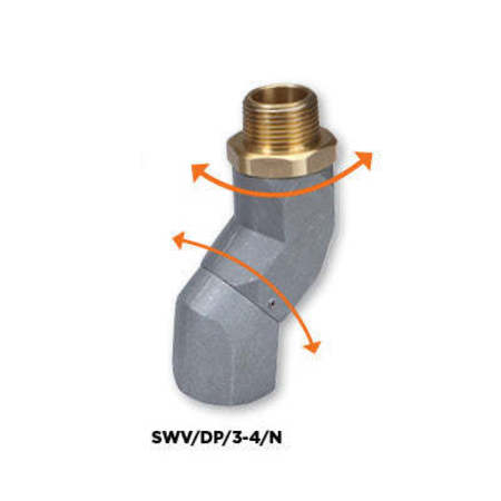 GROZ Swivel, Fuel Nozzle, 3/4" NPT 43880