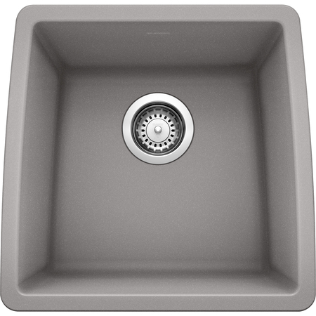 BLANCO Performa Silgranit Undermount Bar Sink - Metallic Gray 440082