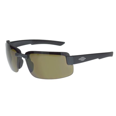 CROSSFIRE Polarized Safety Glasses, Brown POL Scratch-Resistant 440613