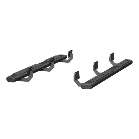 ARIES Oval Side Bars with Brackets, Alum, 6 4445048