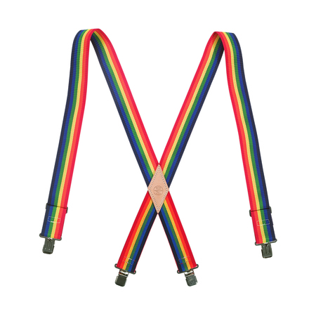 KLEIN TOOLS Tool Suspenders, Nylon-Web Suspenders, Polypropylene Webbing (Front), Elastic Webbing (Back) 60210B