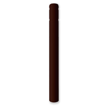 POST GUARD Post Sleeve, 7" Dia, 72" H, Brown CL1386PNT72