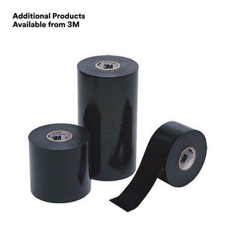 3M Electrical Tape, 20 mil, 4" x 100 ft., PK4 51-UNPRINTED-4x100FT