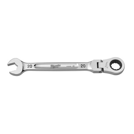 Milwaukee Tool 20mm Metric Flex Head Ratcheting Combination Wrench 45-96-9620