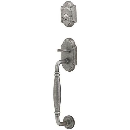 EMTEK Satin Stainless Steel Handleset 460232NSATINSTEELRH 460232NSATINSTEELRH