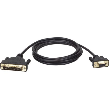Tripp Lite AT Serial Modem Cable, DB25, DB9, M/F, 6ft P404-006