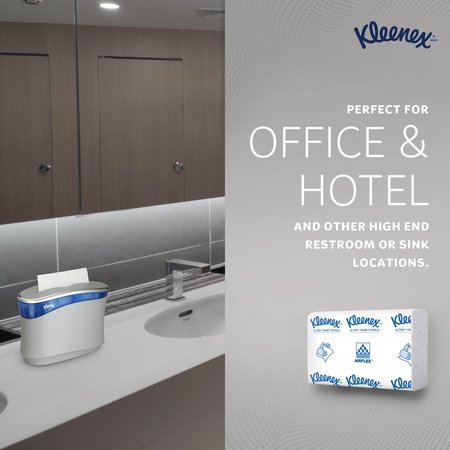 Kimberly-Clark Professional Reveal Multifold Paper Towels for Kleenex Reveal Countertop Dispenser, 150 Sheets/Pack, 16 Packs 46321