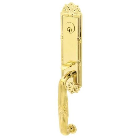 EMTEK Lifetime Brass Handleset 4701SFPVDLH 4701SFPVDLH