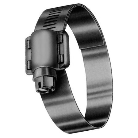 PRECISION BRAND Hose Clamp, 3/8" to 7/8" Dia., PK10 B6HS