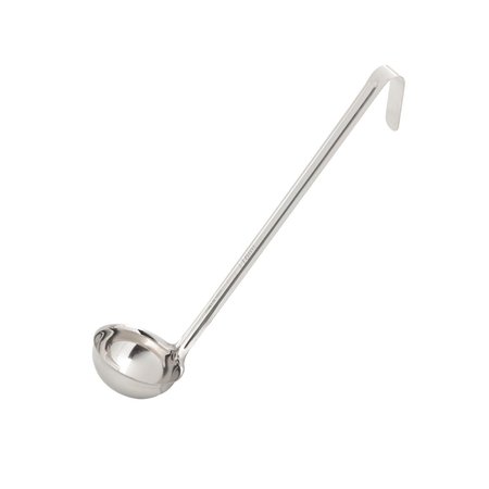 TABLECRAFT Stainless Steel Ladle, One-Piece, 4 oz 4704