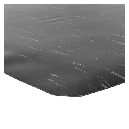 Notrax 3 ft L x Vinyl Surface With Dense Closed PVC Foam Base, 1/2 in Thick 470S2436BL