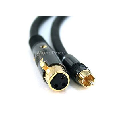 Monoprice Xlr F To Rca M Cable 1.5 ft. 4783