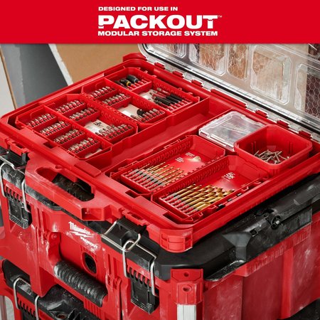 Milwaukee Tool Customizable Medium Case for Impact Driver Accessories 48-32-9921