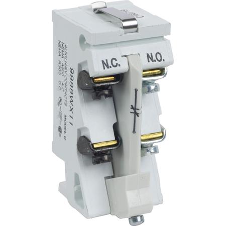 SQUARE D Contactor, 8502WG, VACuum, auxiliary contact, 1 normally open and 1 normally closed isolated contact, nonconvertible 9999WX11