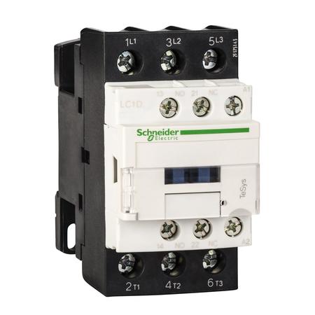 Schneider Electric IEC Magnetic Contactor, 3 Poles, 120 V AC, 32 A LC1D326G7