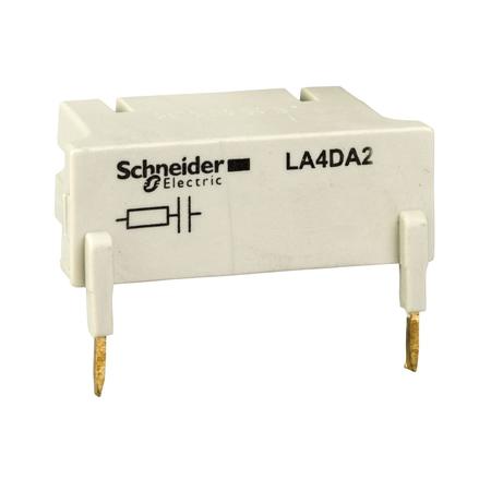 SCHNEIDER ELECTRIC Contactor+Relay Suppressor Lc1+Lp1 LA4DA2G