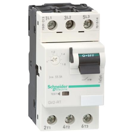 SCHNEIDER ELECTRIC Manual Starter 600Vac 25Amp Iec GV2RT07